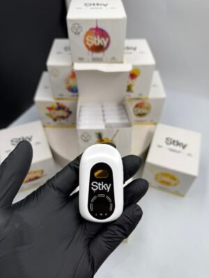 buy-2g-stky-2g-disposable-near-me hammers relentless black‑fuel rips from two grams of diamond‑charged THC, unleashing molten terpene storms and thunderous