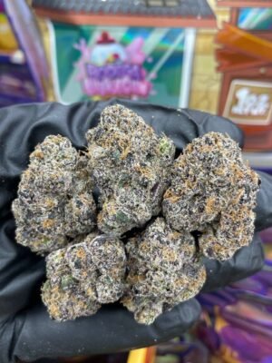 buy-sweetz-exotics-online elite cannabis brand unleashing fiercely flavorful bud—densely frost‑coated, intensely potent (22–30 % THC), candy‑terpene rich,