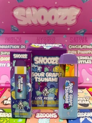 Snooze 2G Live Resin Disposable summons midnight calm, two grams of terpene-rich power forging serenity, dissolving chaos, and carrying souls into velvet.