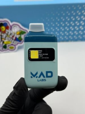 Mad Lab 2G Disposable Vape delivers bold flavor, smooth hits, and long-lasting power with 2 grams of premium oil in a sleek, rechargeable design.