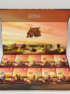 Experience bold flavor and powerful hits with the Splitz 2G Disposable Heat Wave Edition 2 grams of premium oil for smooth, long-lasting vaping satisfaction