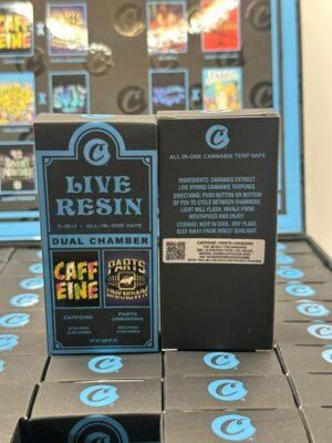 Cookies Dual Chamber 2g delivers two premium live resin strains in one device. Enjoy dual flavors, smooth hits, and rechargeable convenience with every puff