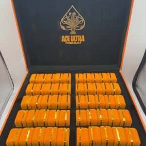 Ace Orange Edition delivers zesty citrus flavor, bold aroma, smooth vapor, vibrant effects, premium quality, sleek design, uplifting experience,