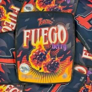 Torchiez Fuego Berry delivers intense fruity flavor, potent cerebral effects, and a fiery aroma—perfect for elevating creativity, focus, and relaxation.