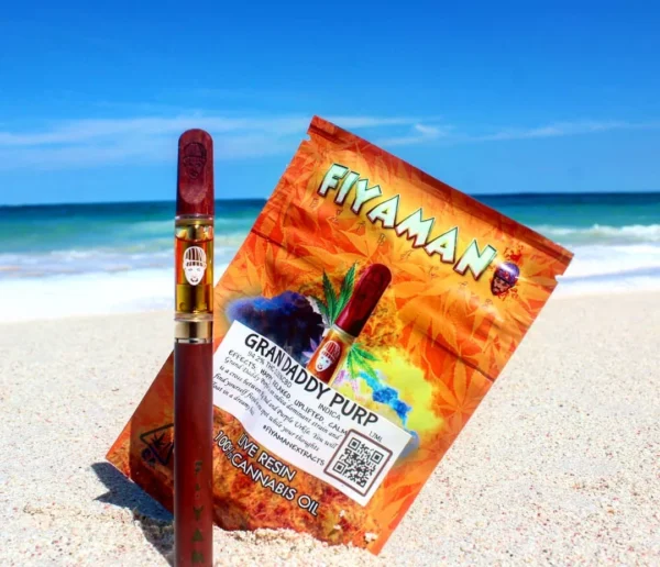 Fiyaman Carts Malibu OG delivers a smooth citrus-pine flavor with powerful effects, offering deep relaxation, uplifting euphoria,