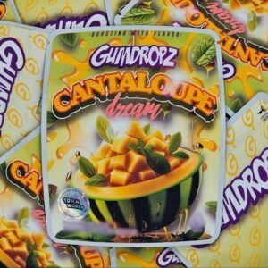Gumdropz Cantaloupe Dream "Birthed in fire and sugar, this strain floods the brain with cantaloupe haze, psychedelic clarity, and a slow