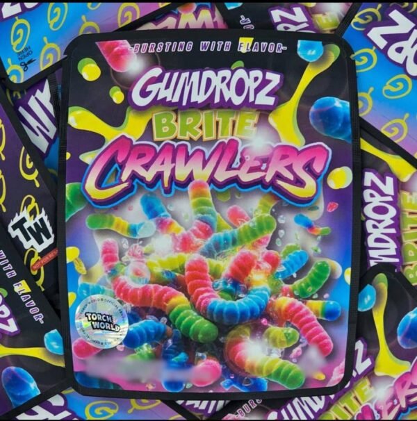 Brite Crawlers is a potent cannabis strain known for its vibrant colors, uplifting effects, fruity aroma, smooth smoke, and balanced hybrid profile.