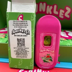 Sprinklez 2g disposable offers a smooth, flavorful experience with potent effects, sleek design, reliable performance, and premium-quality cannabis extract.