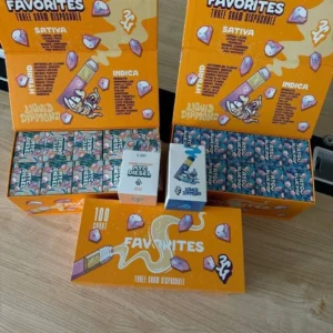 Favorites 3g Disposable Sativa offers a vibrant, energizing vaping experience with premium live resin, sleek design, and a variety of uplifting flavors.
