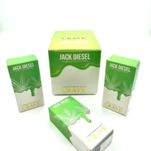 Crave 1G Carts deliver potent, flavorful cannabis vapor with up to 86% THC, featuring diverse strains, ceramic hardware, and 510-thread compatibility