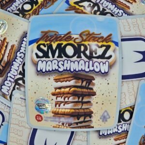 Marshmallow tripple stack smorez is a slightly indica-dominant hybrid cannabis strain (65% indica / 35% sativa) resulting from the cross of Stardawg