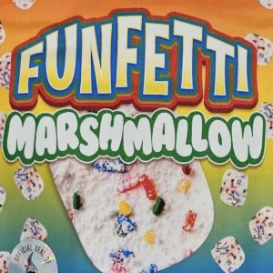 Funfetti Marshmallow is an indica-dominant hybrid cannabis strain (60% indica / 40% sativa) resulting from the cross of Cherry Pie and a select phenotype