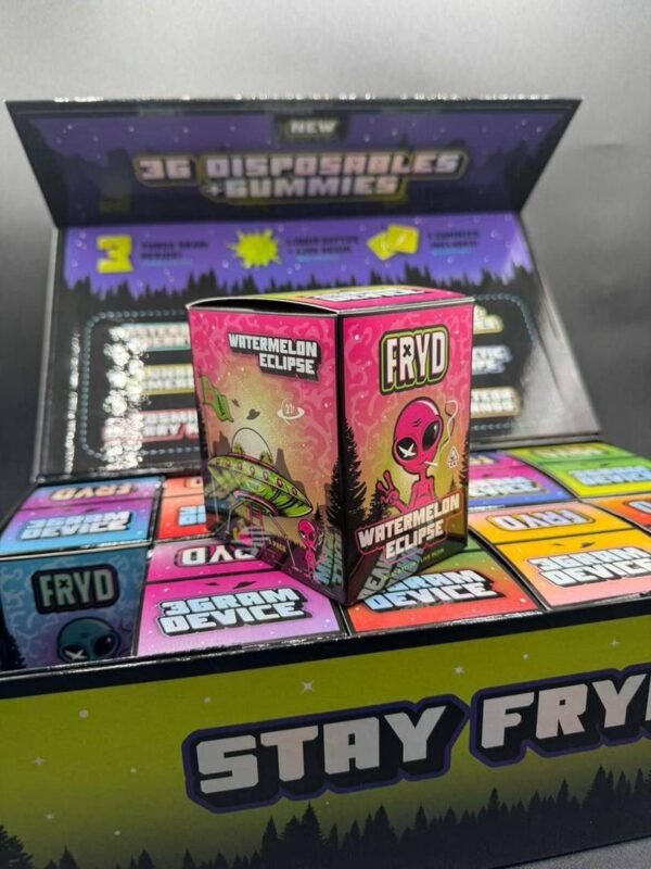 Experience potent, flavorful vaping with Stay Fryd Disposable—2g pre-filled, sleek design, diverse strains, and hassle-free enjoyment anytime, anywhere.