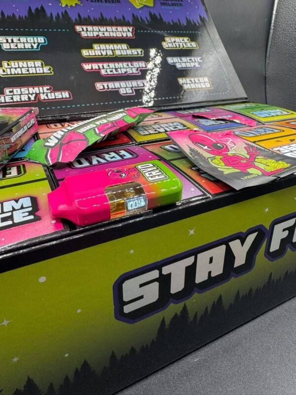 Experience potent, flavorful vaping with Stay Fryd Disposable—2g pre-filled, sleek design, diverse strains, and hassle-free enjoyment anytime, anywhere.