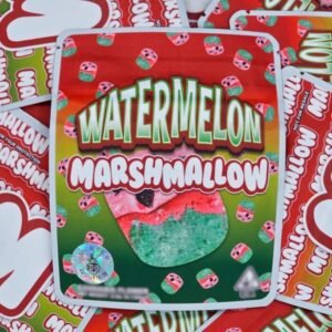Watermelon Marshmallow is an indica-dominant hybrid cannabis strain (80% indica / 20% sativa) renowned for its delectable flavor profile