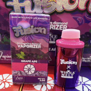 Buy Fusion X Whole Melt 2G Disposable delivers premium, solventless cannabis extracts in a sleek, portable device, offering potent flavor and extended use.