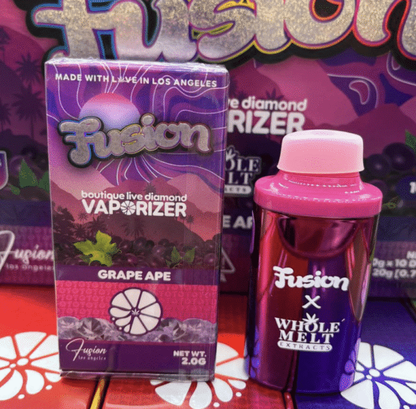 Buy Fusion X Whole Melt 2G Disposable delivers premium, solventless cannabis extracts in a sleek, portable device, offering potent flavor and extended use.
