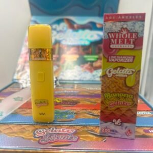 BUY WHOLE MELTS V6 GELATO EDITION : Premium live resin sugar concentrate, sweet and creamy flavor, euphoric effects, versatile consumption,