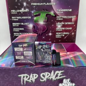 BUY TRAP SPACE DISPOSABLE ONLINE : 2g capacity, potent cannabis oil, sleek design, draw-activated, ceramic coil, diverse flavors, no maintenance, portable,