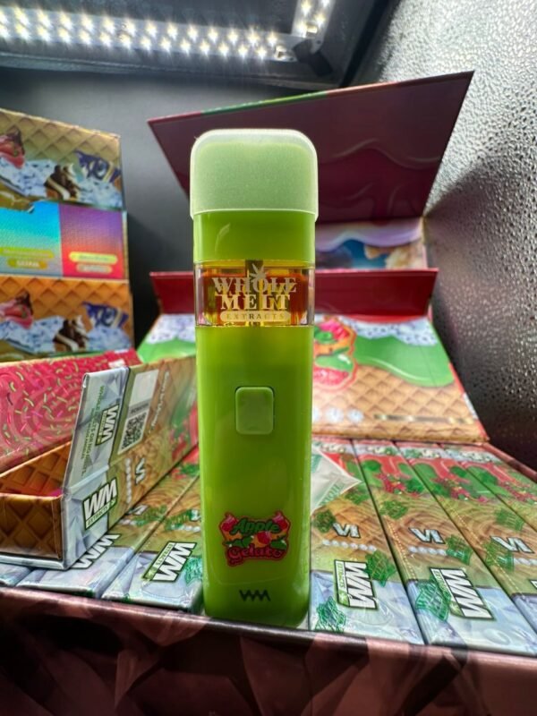 Whole Melts Gelato rips hard with icy sweetness, molten clouds, savage flavor, brutal purity, fierce design, relentless potency, and unapologetic elevation.