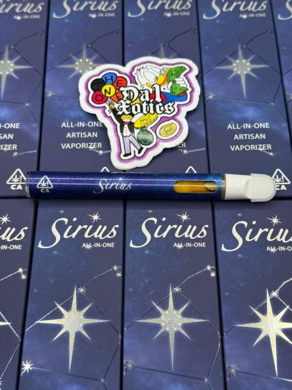 buy-sirius-1g-cured-resin-disposable-online delivers 70 %+ THC strain essence, resin extraction, ready‑to‑rock flavor loaded for one hit."