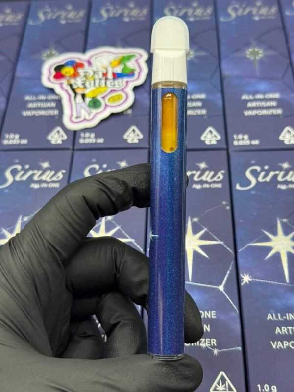 buy-sirius-1g-cured-resin-disposable-online delivers 70 %+ THC strain essence, resin extraction, ready‑to‑rock flavor loaded for one hit."