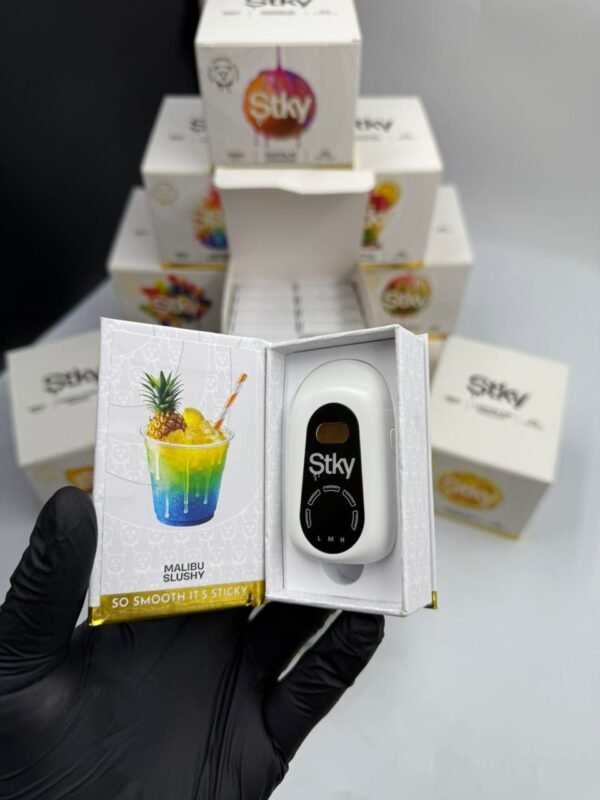 buy-2g-stky-2g-disposable-near-me hammers relentless black‑fuel rips from two grams of diamond‑charged THC, unleashing molten terpene storms and thunderous
