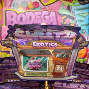 buy-sweetz-exotics-online elite cannabis brand unleashing fiercely flavorful bud—densely frost‑coated, intensely potent (22–30 % THC), candy‑terpene rich,