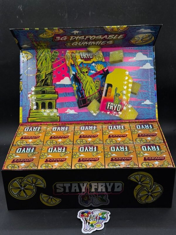 BUY FRYD 3G DISPOSABLE LIMITED EDITION ONLINE of live-resin liquid-diamond fury, sculpted for elites craving relentless flavor dominance and vintage vaping