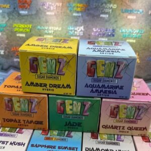 New Gemz Sugar Diamond blazes with crystalline power, fusing sweet terpene richness and diamond purity for an intense, euphoric, full-spectrum experience.