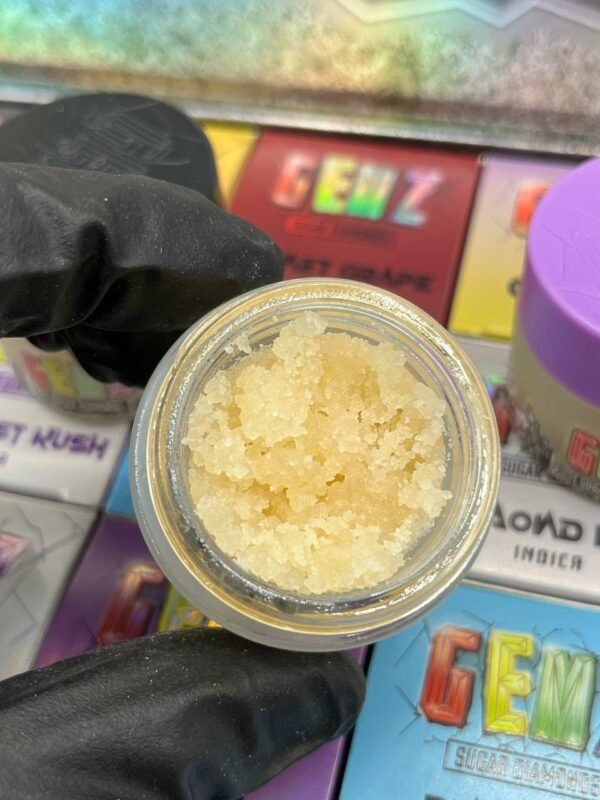 New Gemz Sugar Diamond blazes with crystalline power, fusing sweet terpene richness and diamond purity for an intense, euphoric, full-spectrum experience.