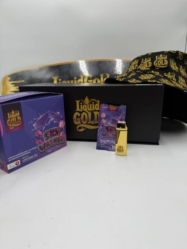 Liquid Gold 2G Disposable delivers molten flavor and relentless potency, blending luxury design with full-spectrum power for an uncompromising.