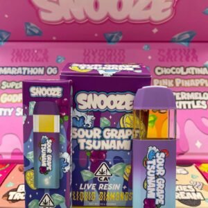 Snooze 2G Live Resin Disposable summons midnight calm, two grams of terpene-rich power forging serenity, dissolving chaos, and carrying souls into velvet.