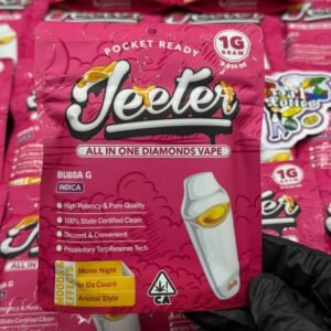 The NEW JEETER AIO DIAMOND VAPE delivers diamond-pure potency, bold flavor, and all-in-one convenience—crafted for warriors who inhale power.