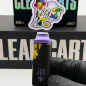 NEW CLEAN CART 2G DISPOSABLE UFC EDITION : potent 2 g liquid diamonds + live resin in a sleek, draw-activated design bold flavor, championship-level
