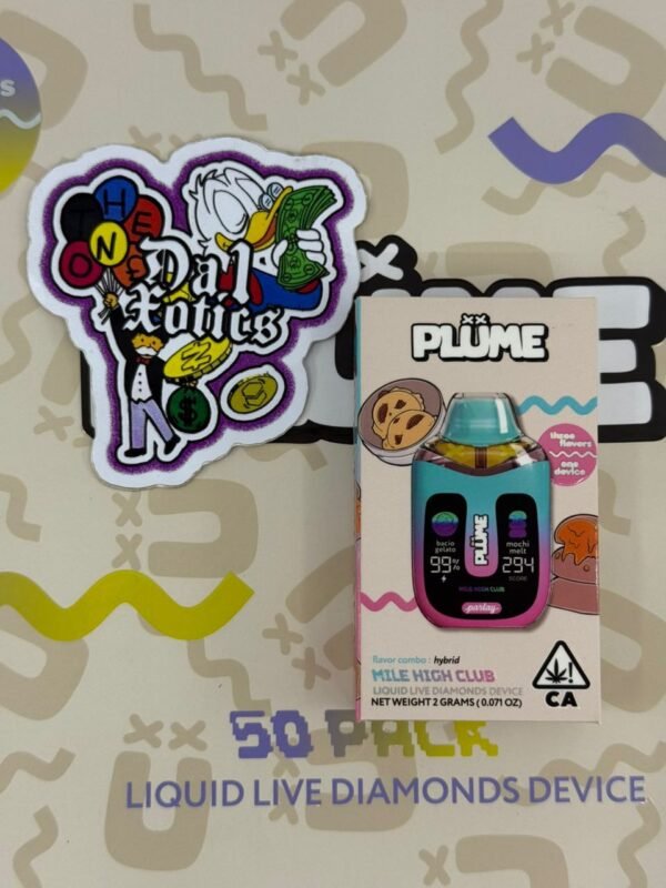 NEW PLUME 2G DISPOSABLE PARLAY EDITION delivers powerful hits, rich terpene flavor, sleek design, rechargeable convenience, and premium cannabis enjoyment