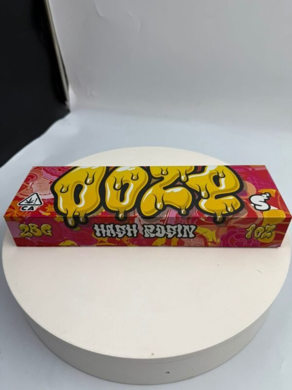 Experience Ooze by Snooze Hash Rosin 2G – a solventless, full-spectrum vape with 2 grams of pure potency, rich flavor, and rechargeable convenience.