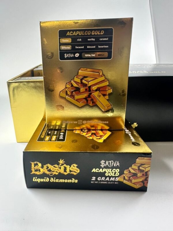 2G Besos Disposable Gold Edition — two grams of golden fury, savage clouds, and unstoppable power. A luxury weapon forged for fearless warriors of vapor.