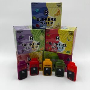 Blinker Disposable 2G Flip offers bold flavor, smooth hits, and long-lasting power in a sleek, rechargeable flip design for ultimate convenience.