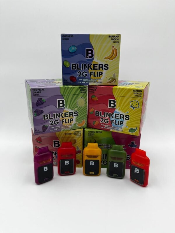 Blinker Disposable 2G Flip offers bold flavor, smooth hits, and long-lasting power in a sleek, rechargeable flip design for ultimate convenience.