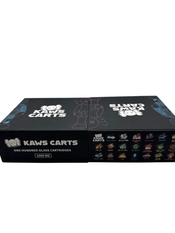 KAWS Carts 1G Disposable Vape delivers premium flavor, smooth hits, and long-lasting satisfaction in a sleek, portable design for on-the-go vaping.
