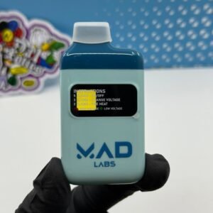 Mad Lab 2G Disposable Vape delivers bold flavor, smooth hits, and long-lasting power with 2 grams of premium oil in a sleek, rechargeable design.