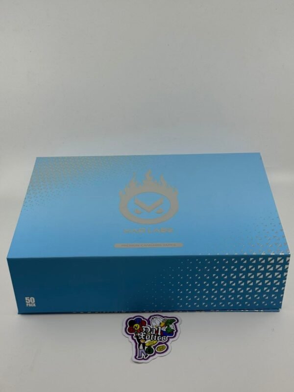 Mad Lab 2G Disposable Vape delivers bold flavor, smooth hits, and long-lasting power with 2 grams of premium oil in a sleek, rechargeable design.