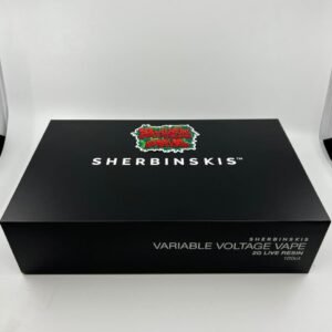 Discover Sherbinskis Disposable 2G Vape – premium, rechargeable, and packed with authentic strain flavors like Gelato and Sunset Sherbert.