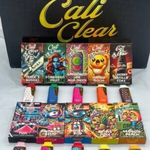 Cali Clear V4S 2G Disposable Vape – rechargeable, long-lasting, and packed with bold strain-inspired flavors for a smooth, premium vaping experience.