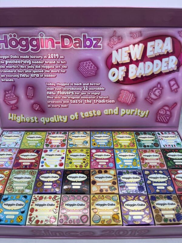 Höggin-Dabz Live Resin Badder Half Oz Jars offer high-potency THC, rich terpene flavor, and smooth dabs in a premium half-ounce format.