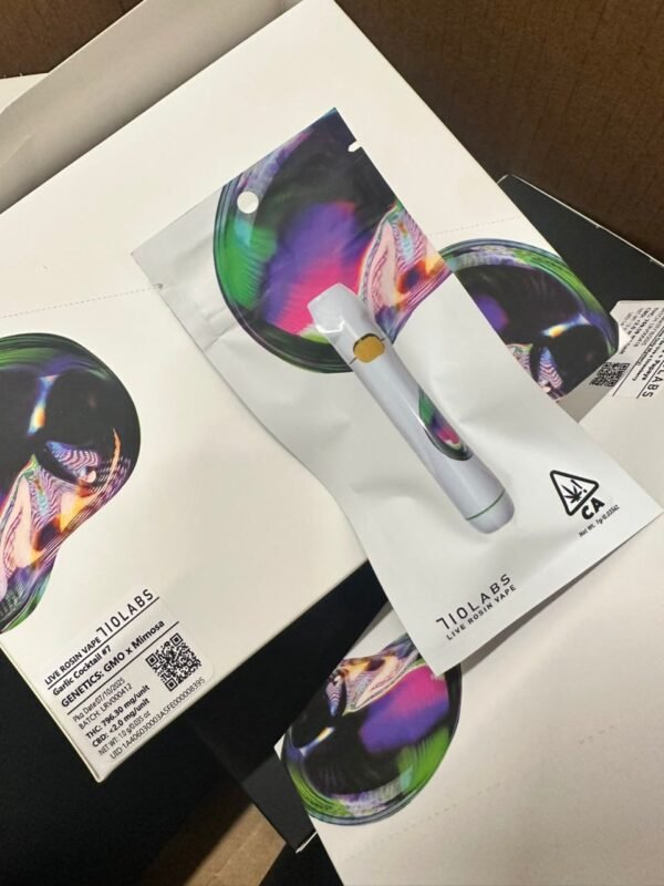 Shop 710 Labs Rosin Pens 1G Disposable, a premium solventless live rosin vape pen. Enjoy pure flavor, high THC potency, strain-specific terpenes, and smooth draws.