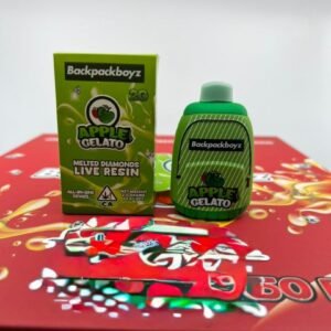 Backpack Boyz 2G Melted Diamonds Live Resin Disposable delivers potent THC, rich terpene flavor, and smooth, flavorful hits in a sleek, convenient vape.