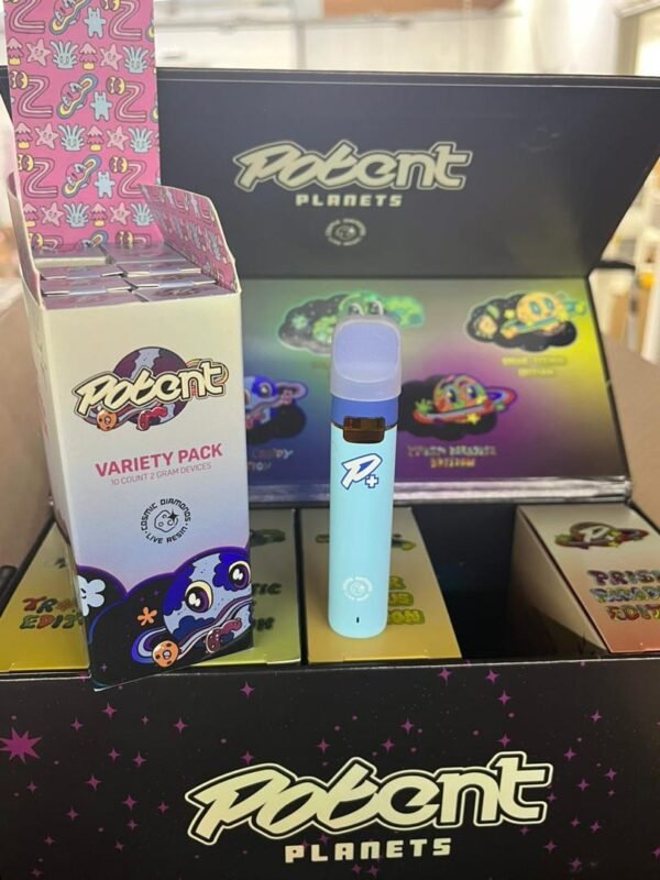 Experience bold flavor and powerful effects with Blanets Potent Disposable 2G Live Resin – premium potency, smooth draws, and long-lasting use.