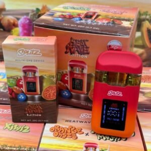 Experience bold flavor and powerful hits with the Splitz 2G Disposable Heat Wave Edition 2 grams of premium oil for smooth, long-lasting vaping satisfaction